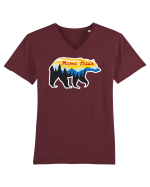 Mama Bear Tricou mânecă scurtă guler V Bărbat Presenter
