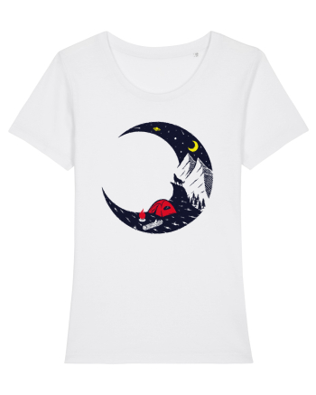 Moon Wolf Camping White