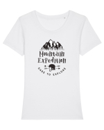 Mountain Expedition Tricou mânecă scurtă guler larg fitted Damă Expresser
