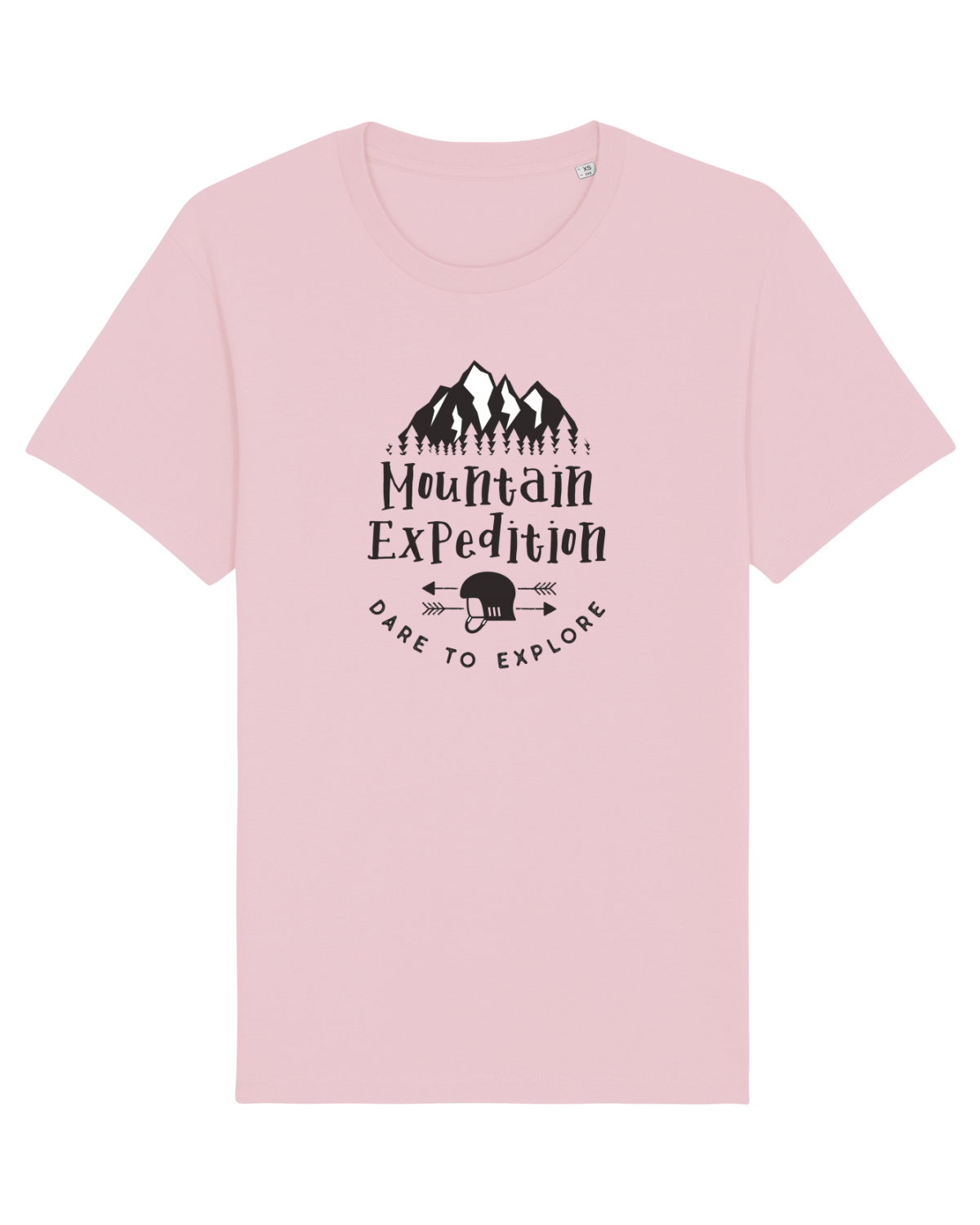 Tricou mânecă scurtă Unisex Rocker Cotton Pink