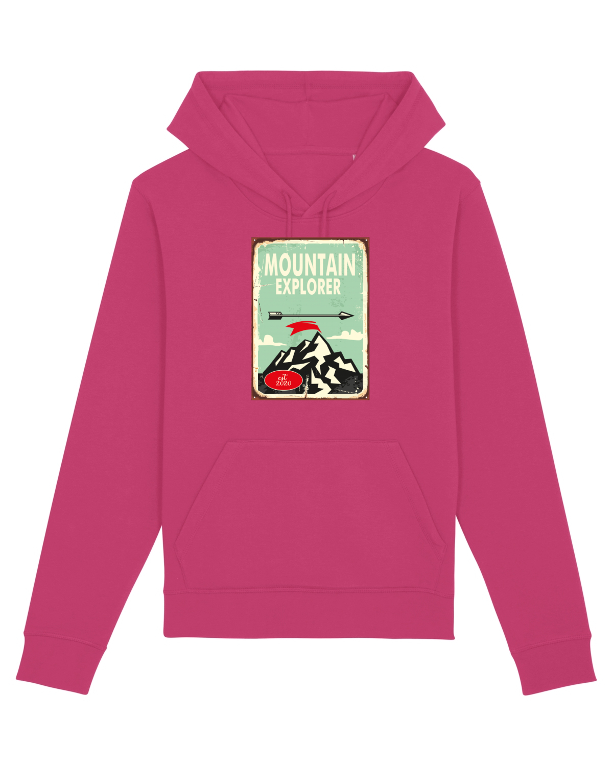 Hanorac Unisex Drummer Raspberry
