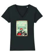 Mountain Explorer Tricou mânecă scurtă guler V Damă Evoker