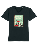 Mountain Explorer Tricou mânecă scurtă guler V Bărbat Presenter