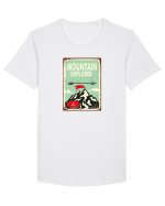 Mountain Explorer Tricou mânecă scurtă guler larg Bărbat Skater
