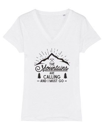 The Mountains are Calling White