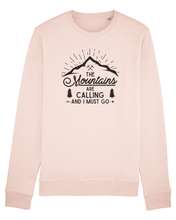 The Mountains are Calling Candy Pink