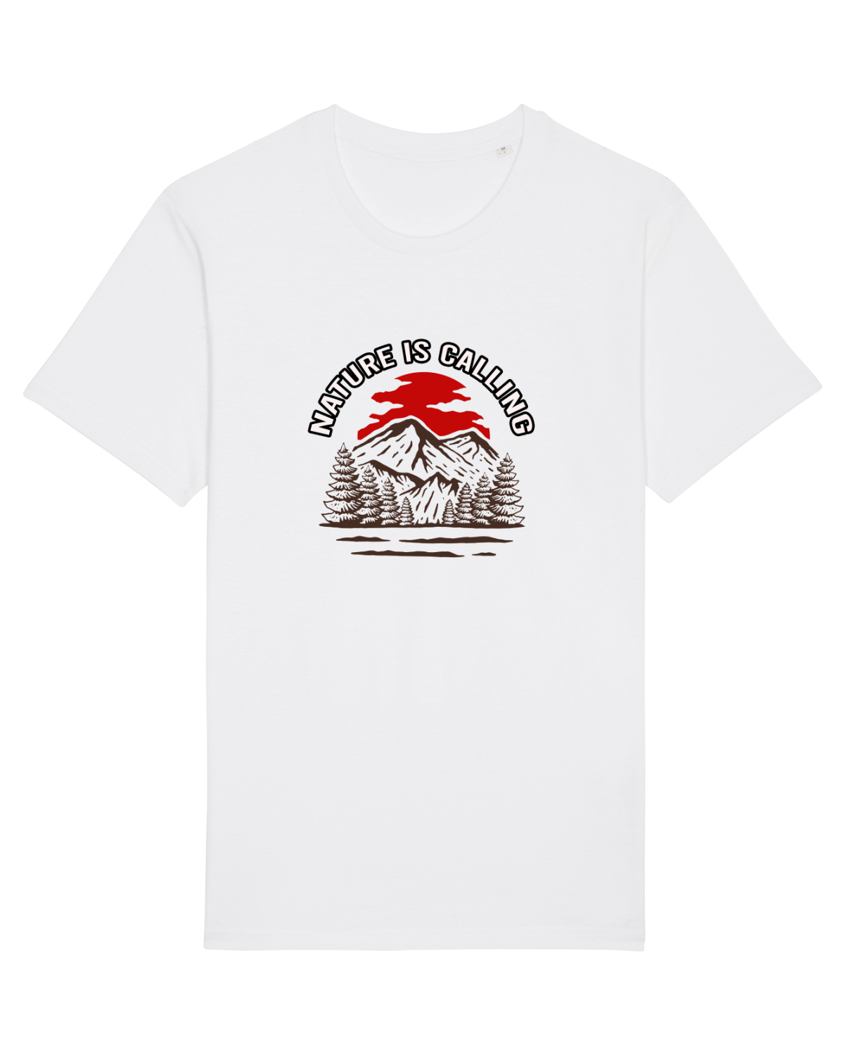 Tricou mânecă scurtă Unisex Rocker White