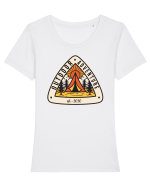 Outdoor Adventure Camp Tricou mânecă scurtă guler larg fitted Damă Expresser