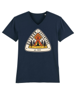 Outdoor Adventure Camp Tricou mânecă scurtă guler V Bărbat Presenter