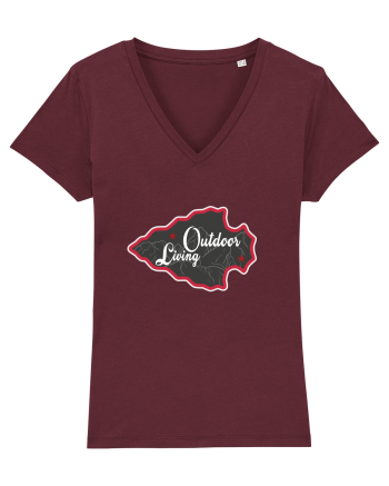 Outdoor Living Spearhead Burgundy