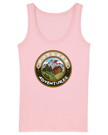 Outdoor Adventures Cabin Cotton Pink