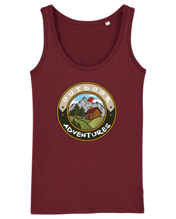 Outdoor Adventures Cabin Burgundy
