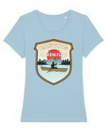 Rafting Adventure Tricou mânecă scurtă guler larg fitted Damă Expresser