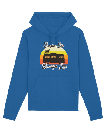 Simple Life Beautiful Life Royal Blue