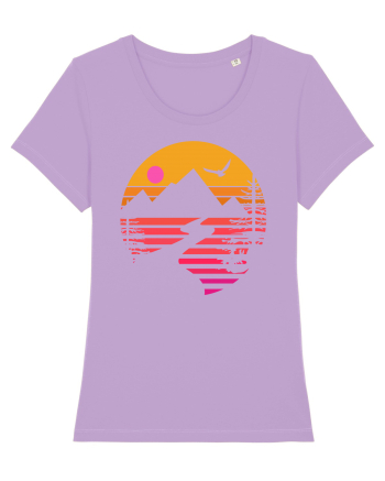 Sunset Mountains Lavender Dawn