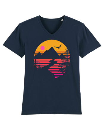 Sunset Mountains French Navy