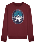 The Mountains are Calling Me Bluză mânecă lungă Unisex Rise