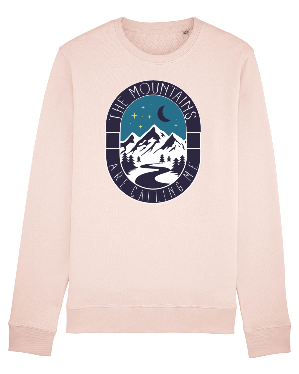 Bluză mânecă lungă Unisex Rise Candy Pink