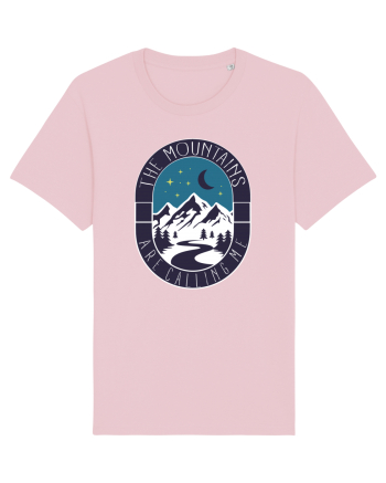 The Mountains are Calling Me Cotton Pink