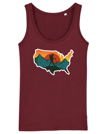USA Adventure Burgundy