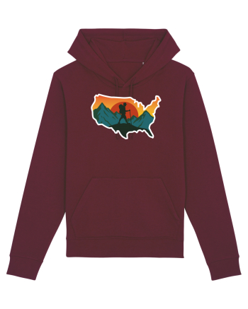 USA Adventure Burgundy