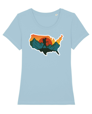 USA Adventure Sky Blue