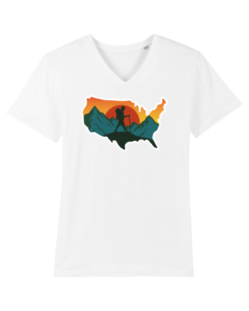 USA Adventure White