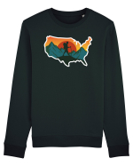 USA Adventure Bluză mânecă lungă Unisex Rise