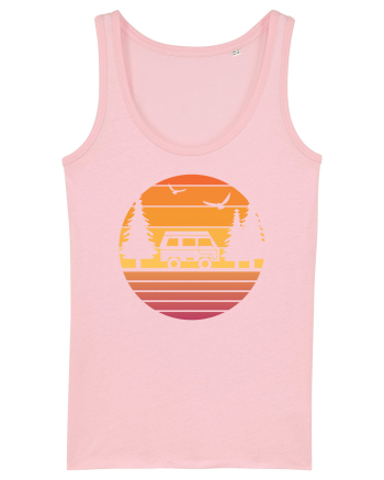Van Camping Cotton Pink