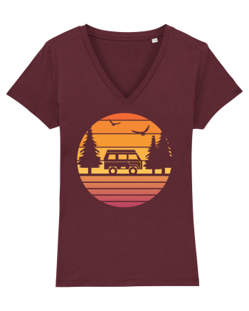 Van Camping Burgundy