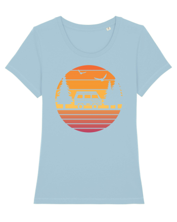 Van Camping Sky Blue