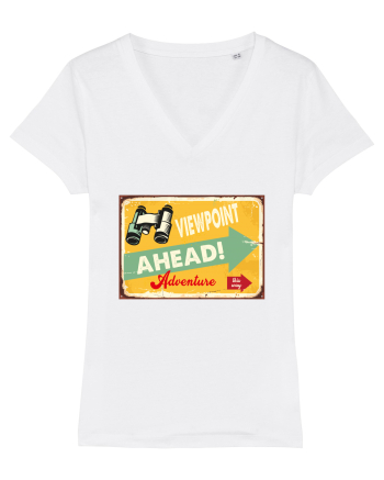 Viewpoint Ahead Adventure White