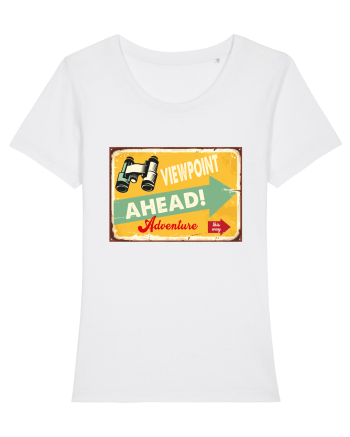Viewpoint Ahead Adventure White