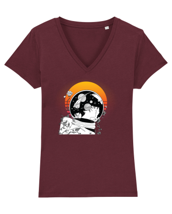 Astro Anime Burgundy