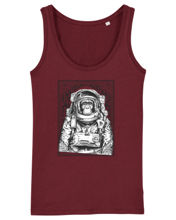 Astro Chimp Burgundy