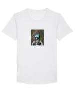 Astro Fish Tricou mânecă scurtă guler larg Bărbat Skater
