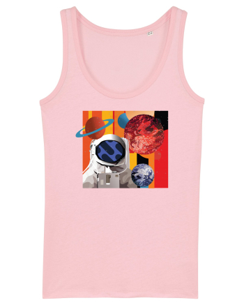 Astro Planets Cotton Pink