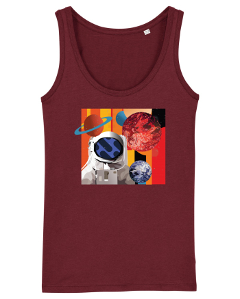 Astro Planets Burgundy