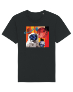 Astro Planets Tricou mânecă scurtă Unisex Rocker
