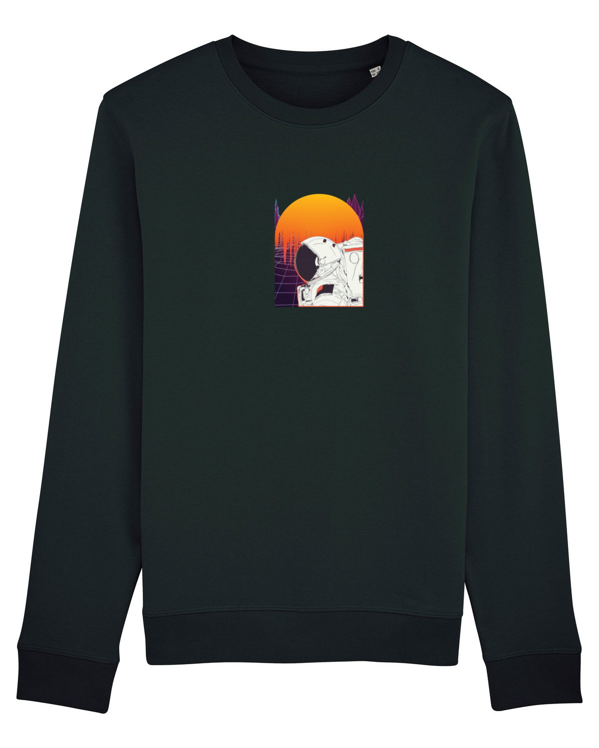 Bluză mânecă lungă Unisex Rise Black