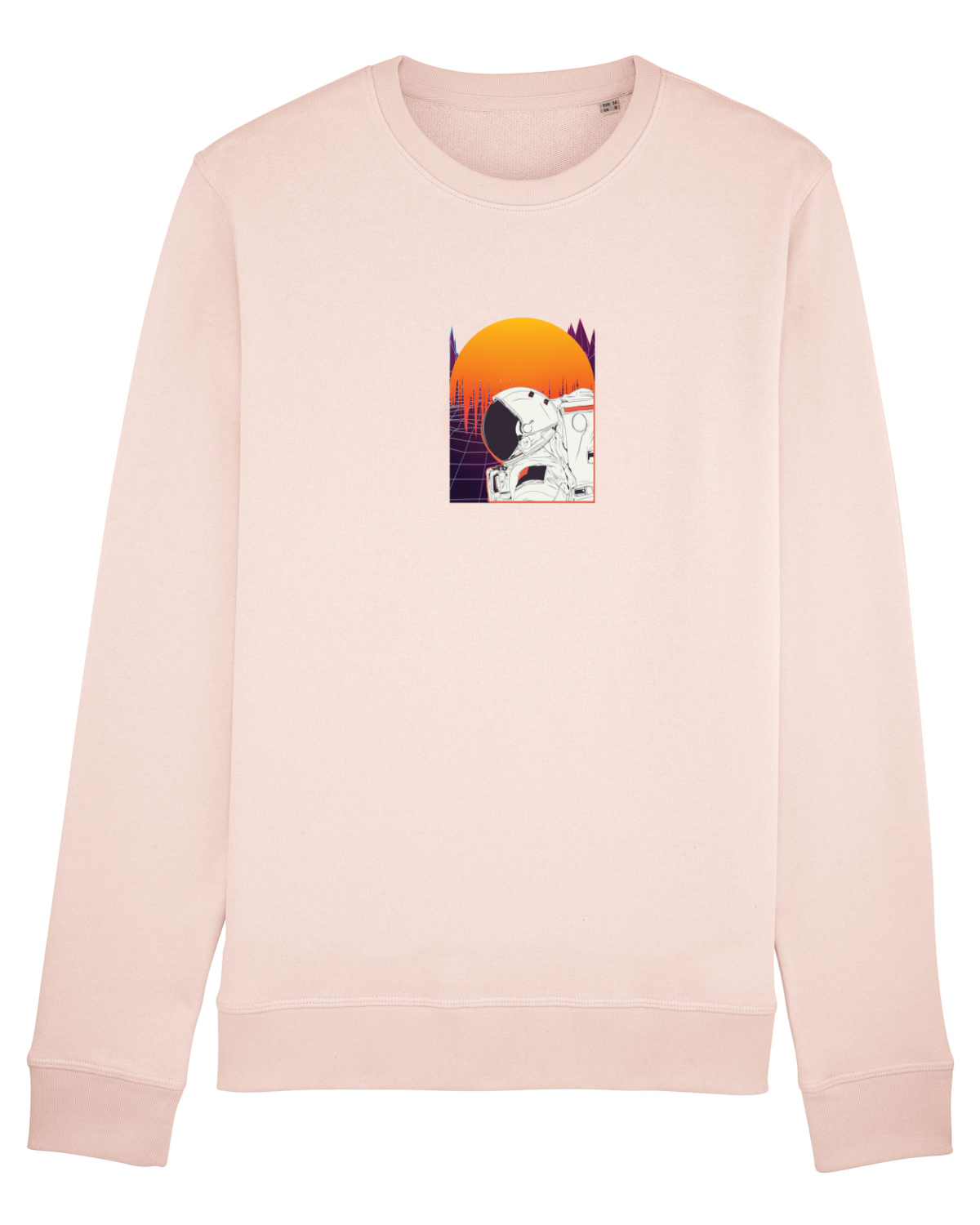 Bluză mânecă lungă Unisex Rise Candy Pink