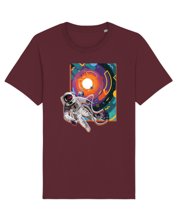 Astro Trippy Design Burgundy