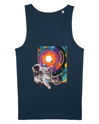 Astro Trippy Design Navy