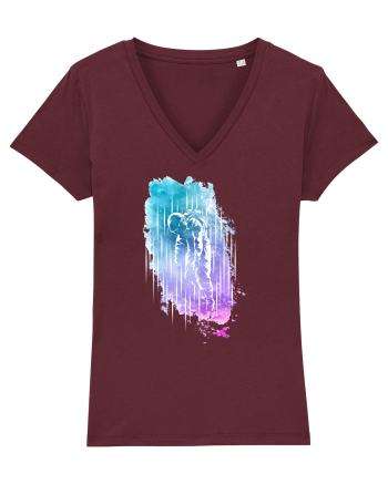 Astro Trippy Floating Burgundy
