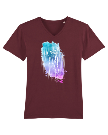Astro Trippy Floating Burgundy