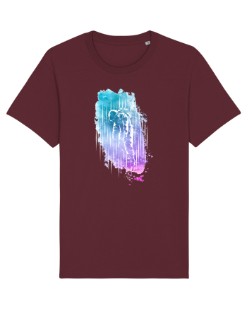 Astro Trippy Floating Burgundy
