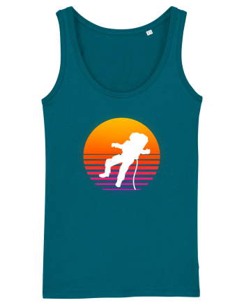 Astro Vintage Sunset Ocean Depth