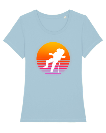 Astro Vintage Sunset Sky Blue