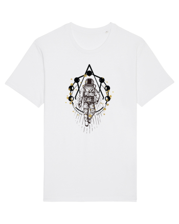 Astronaut Abstract White