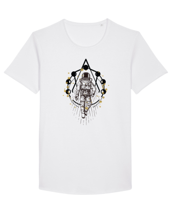 Astronaut Abstract White